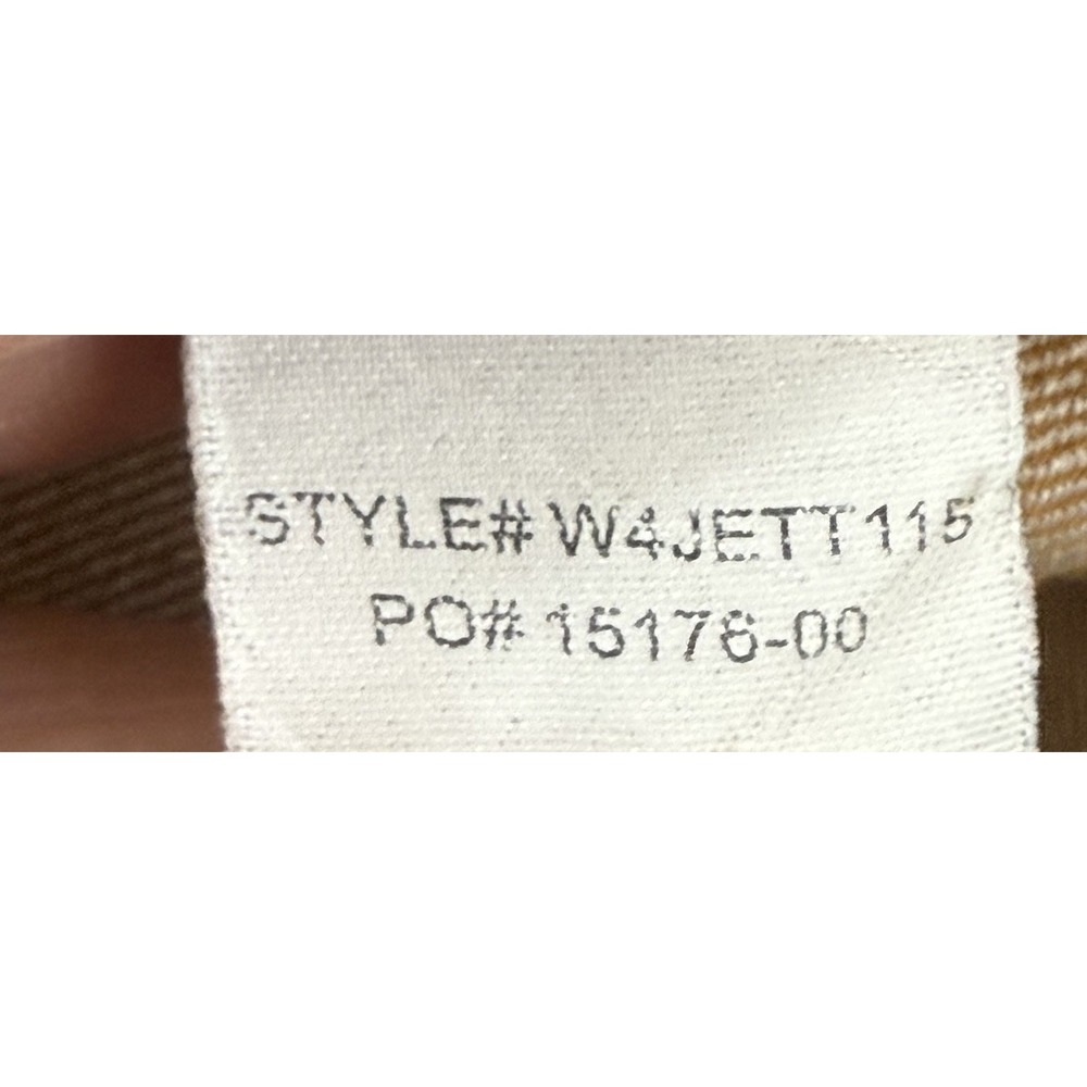 prAna Jett Organic Cotton Stretch Skinny  Cropped Jeans Gold Ombre  Zip‎ Size 10 - Picture 8 of 8